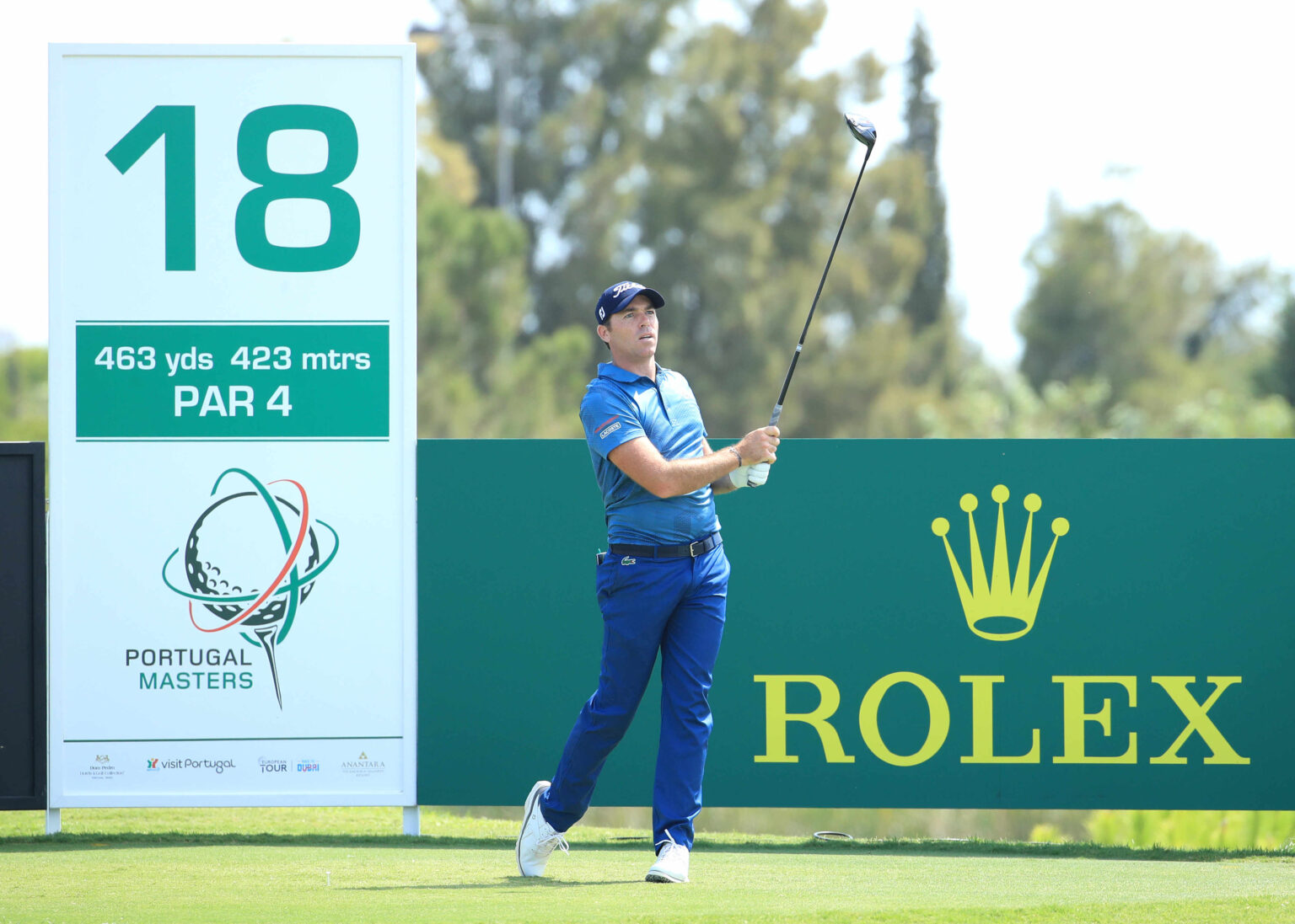 Três golfistas portugueses apuramse para voltas finais do Portugal Masters