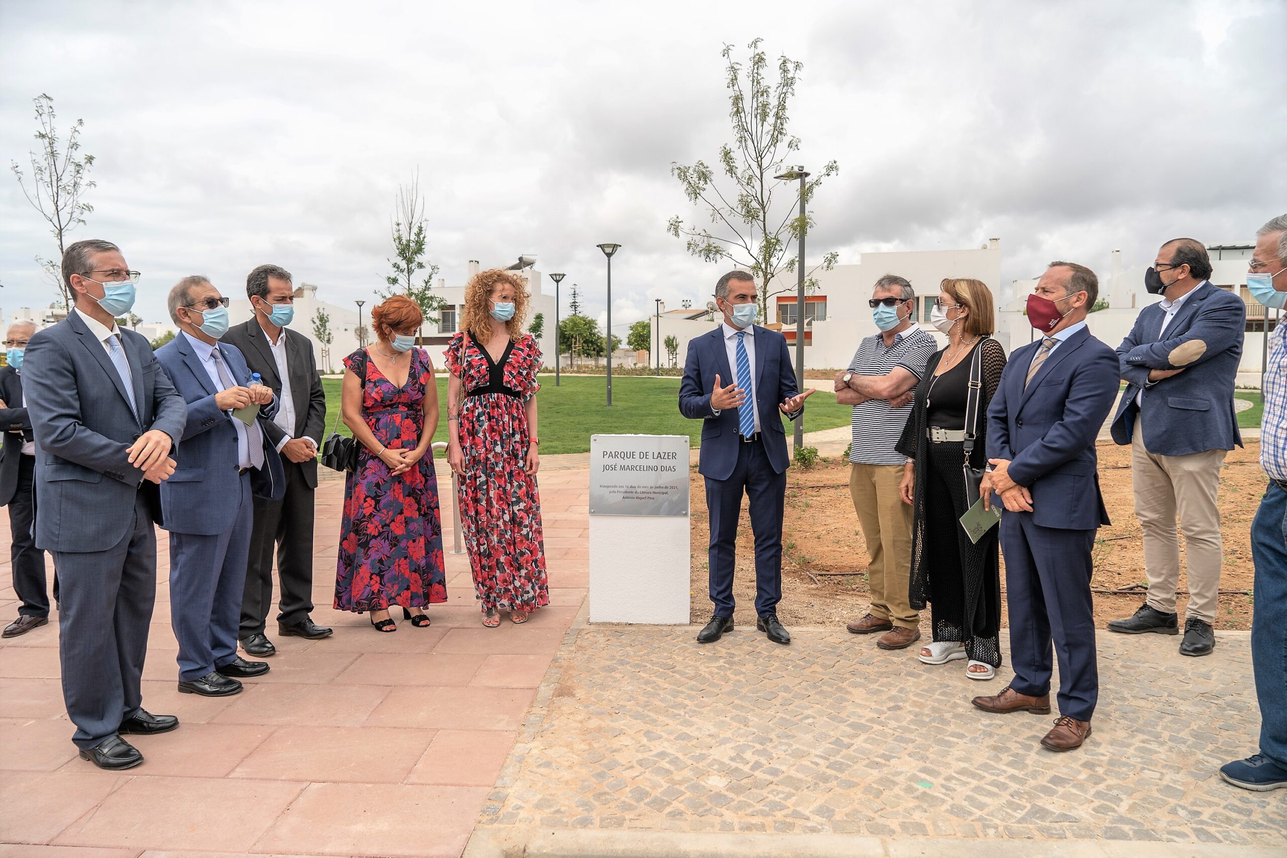 Olhão inauguró un Parque de Ocio en Moncarapacho en el Día de la Municipalidad