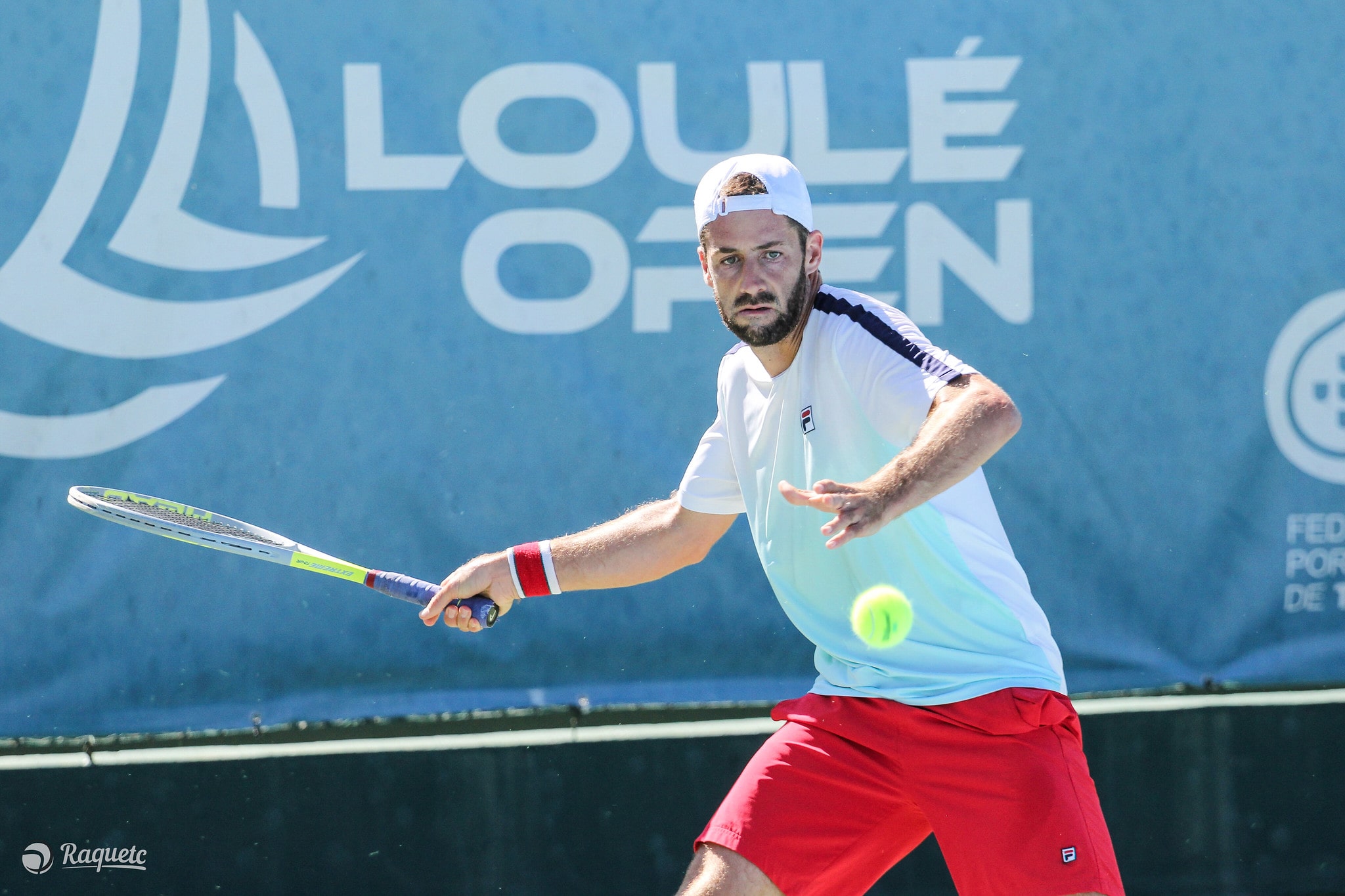 Three Portuguese tennis players win at the start of the 12th Loulé Open