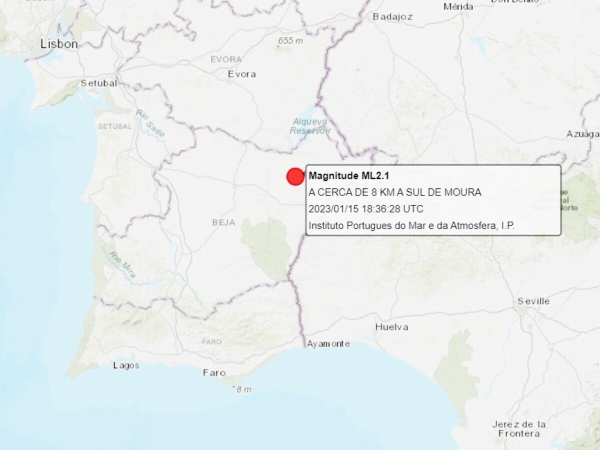 Odemira and Serpa location in Alentejo, South of Portugal map