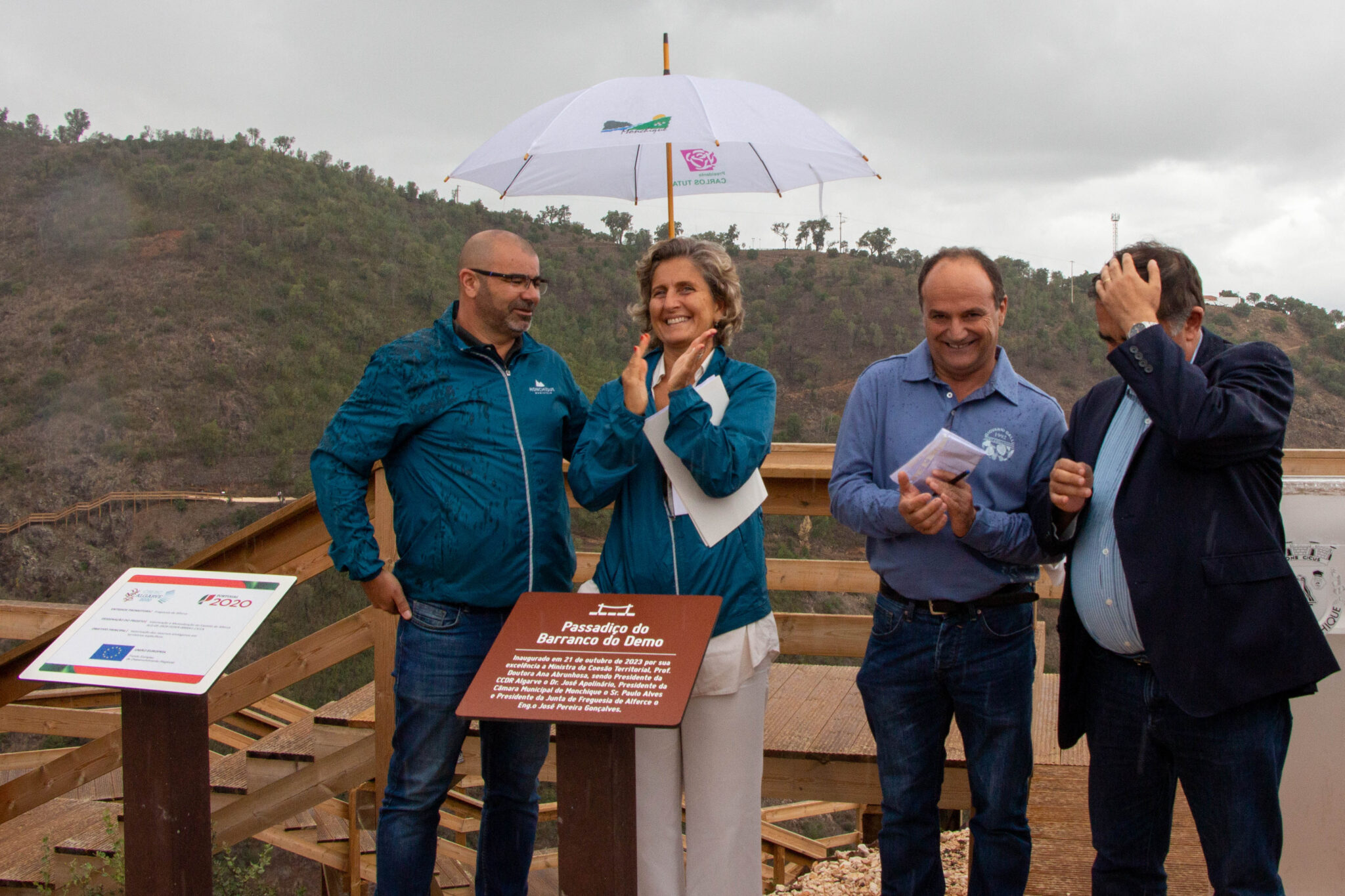 Passadiço Do Barranco Do Demo Está Pronto Para Fazer Rejuvenescer Alferce 4876