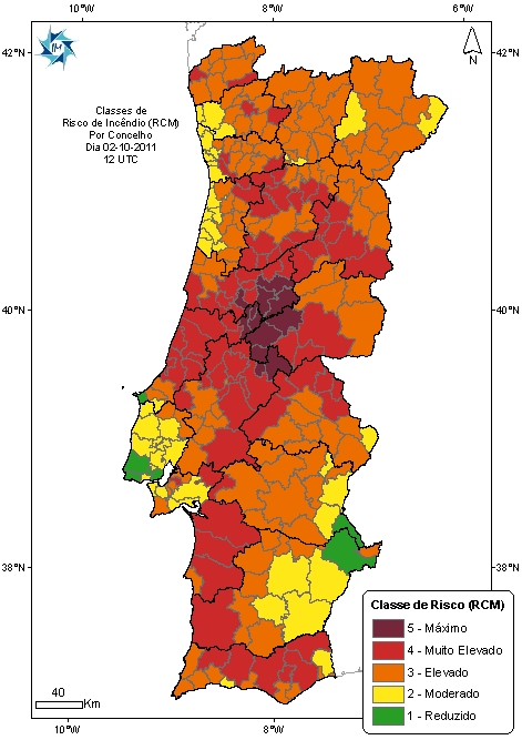 Risco De Incêndio Muito Elevado Em Sete Concelhos Do Algarve E Baixo Alentejo 6474